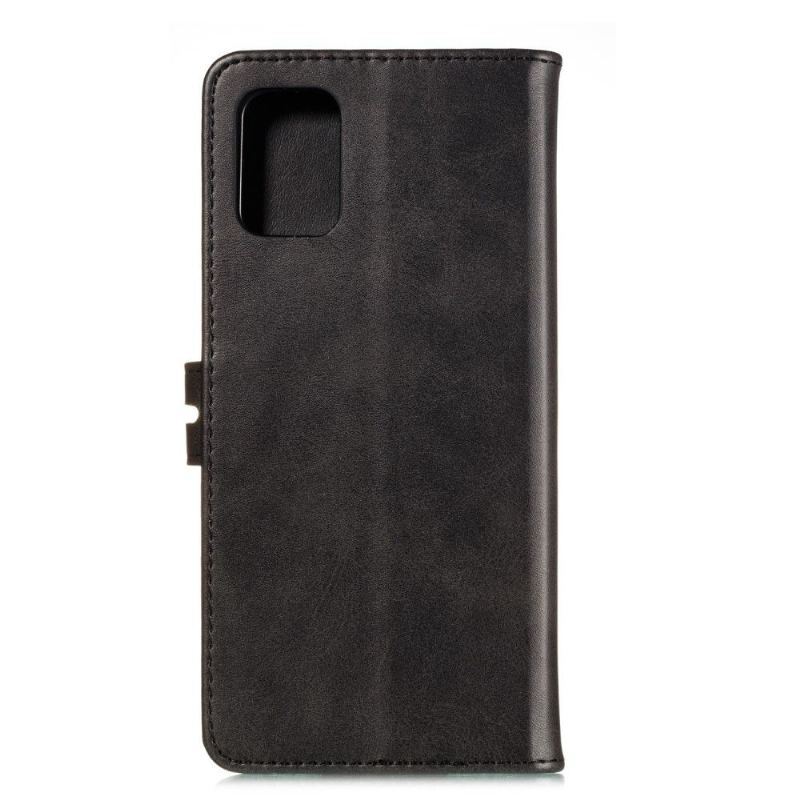 Etui Folio do Samsung Galaxy Note 20 Kitten Skórzany Efekt - Czarny