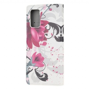 Etui Folio do Samsung Galaxy Note 20 Kwiat Lotosu