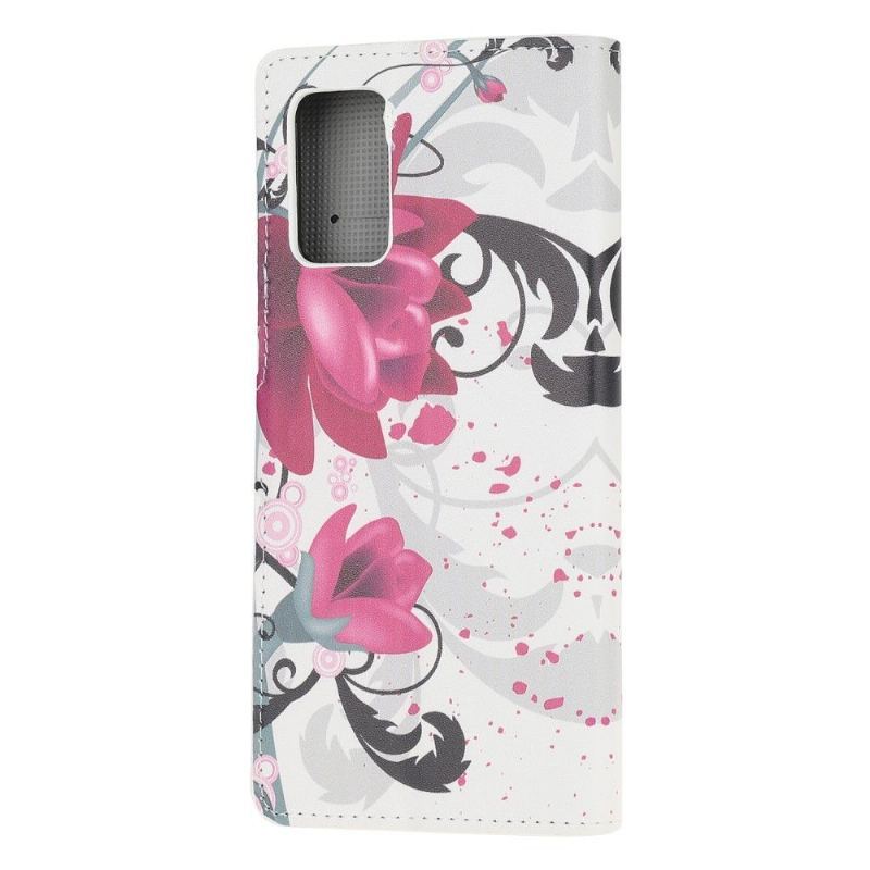 Etui Folio do Samsung Galaxy Note 20 Kwiat Lotosu