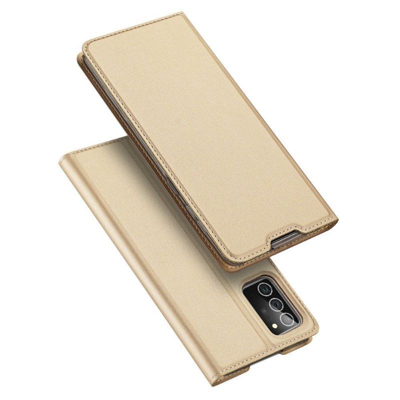 Etui Folio do Samsung Galaxy Note 20 Satynowa Powłoka