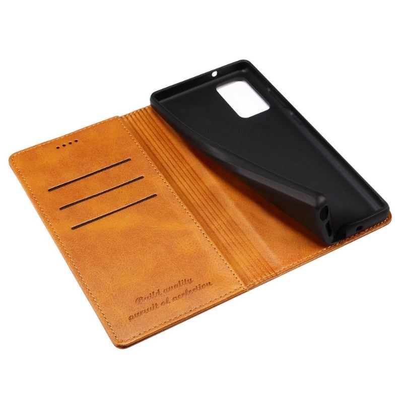 Etui Folio do Samsung Galaxy Note 20 Skórzany Futerał Folio Flip Style Skóra