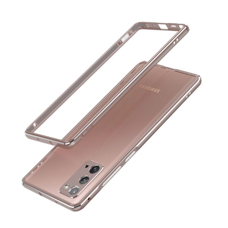 Etui Na Telefon do Samsung Galaxy Note 20 Classic Zderzak Aluminiowy