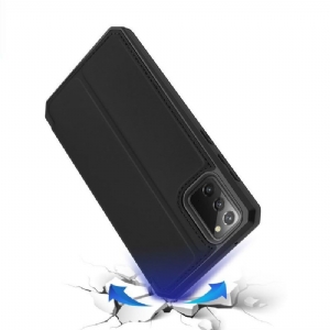 Skórzany Futerał do Samsung Galaxy Note 20 Anti-fall Etui Magnetyczne Serii X