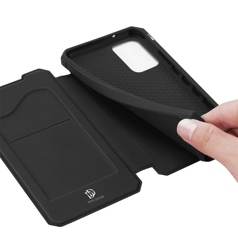 Skórzany Futerał do Samsung Galaxy Note 20 Anti-fall Etui Magnetyczne Serii X