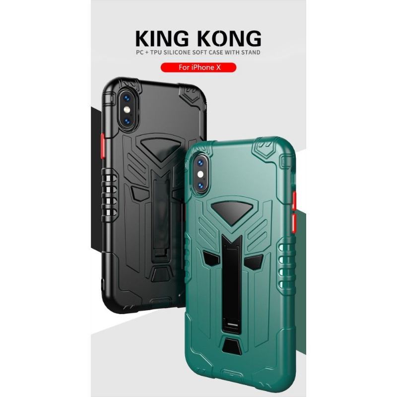 Etui do iPhone X / XS Anti-fall Floki Case Ze Zintegrowaną Podstawą