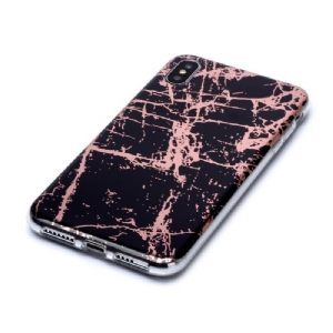 Etui do iPhone X / XS Biznes Marmurowy Styl