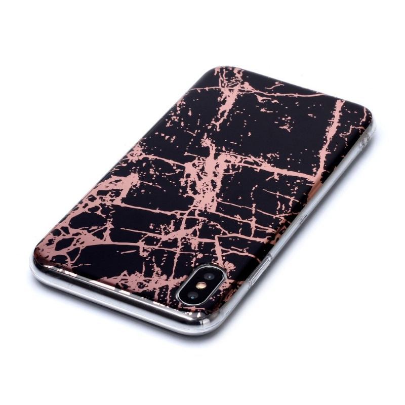 Etui do iPhone X / XS Biznes Marmurowy Styl