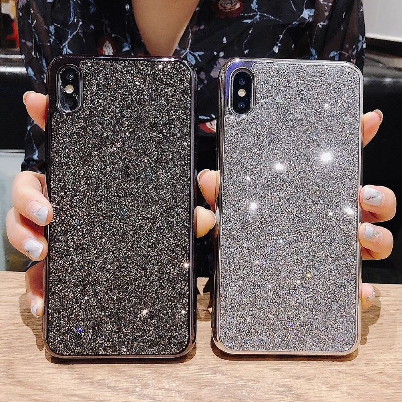 Etui do iPhone X / XS Brokat Glamour