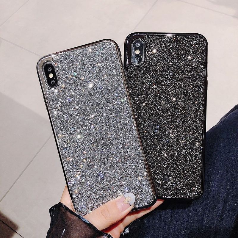 Etui do iPhone X / XS Brokat Glamour