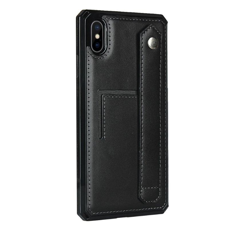 Etui do iPhone X / XS Classic Skórzane Etui Na Karty