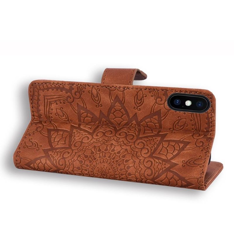 Etui Folio do iPhone X / XS Leïla Fleur Orientalna