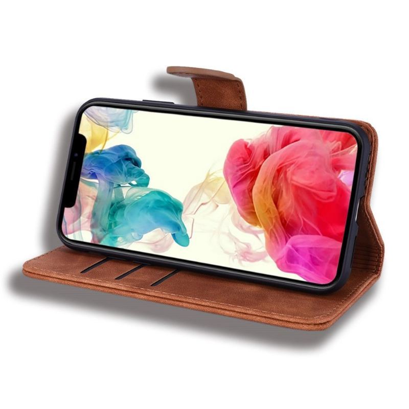 Etui Folio do iPhone X / XS Leïla Fleur Orientalna