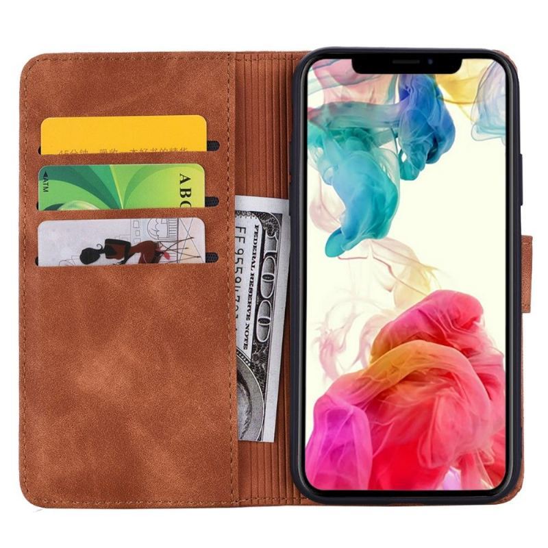 Etui Folio do iPhone X / XS Leïla Fleur Orientalna