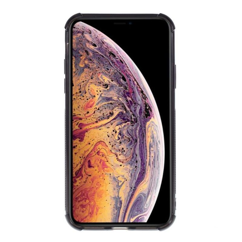 Futerały do iPhone X / XS Obrzeża Przezroczysty Uchwyt Na Karty