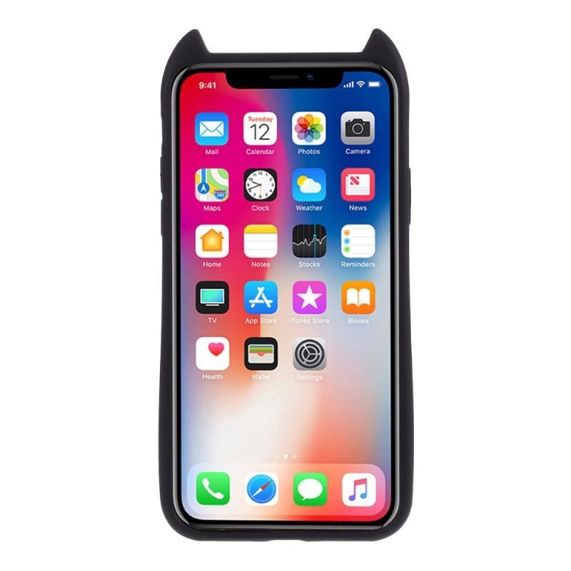 Futerały do iPhone X / XS Obrzeża Silikonowa Seria Bonny