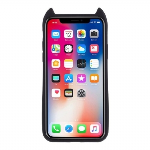 Futerały do iPhone X / XS Obrzeża Silikonowa Seria Bonny