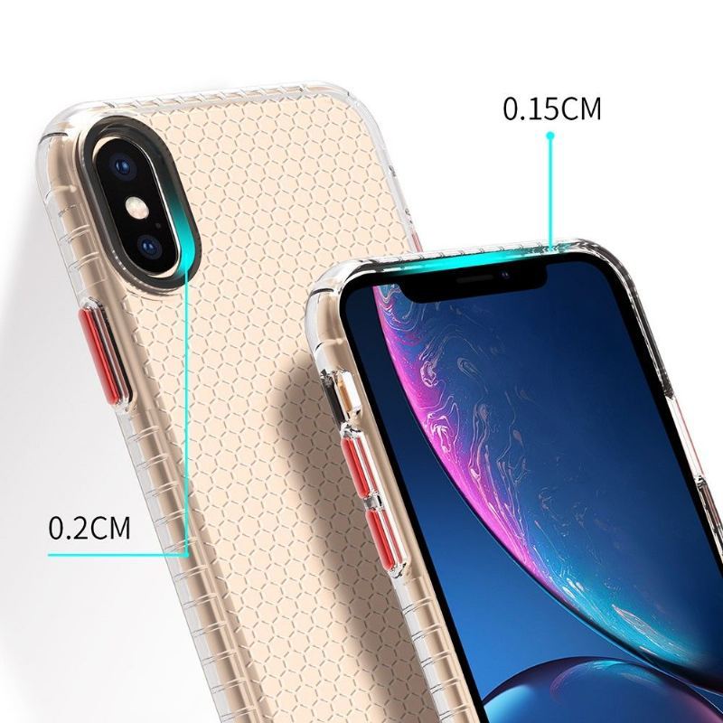 Futerały do iPhone X / XS Silikonowy Plaster Miodu