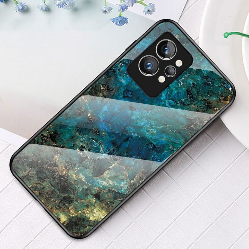 Etui do Realme GT 2 Pro Ocean Marble Szkło Powrót