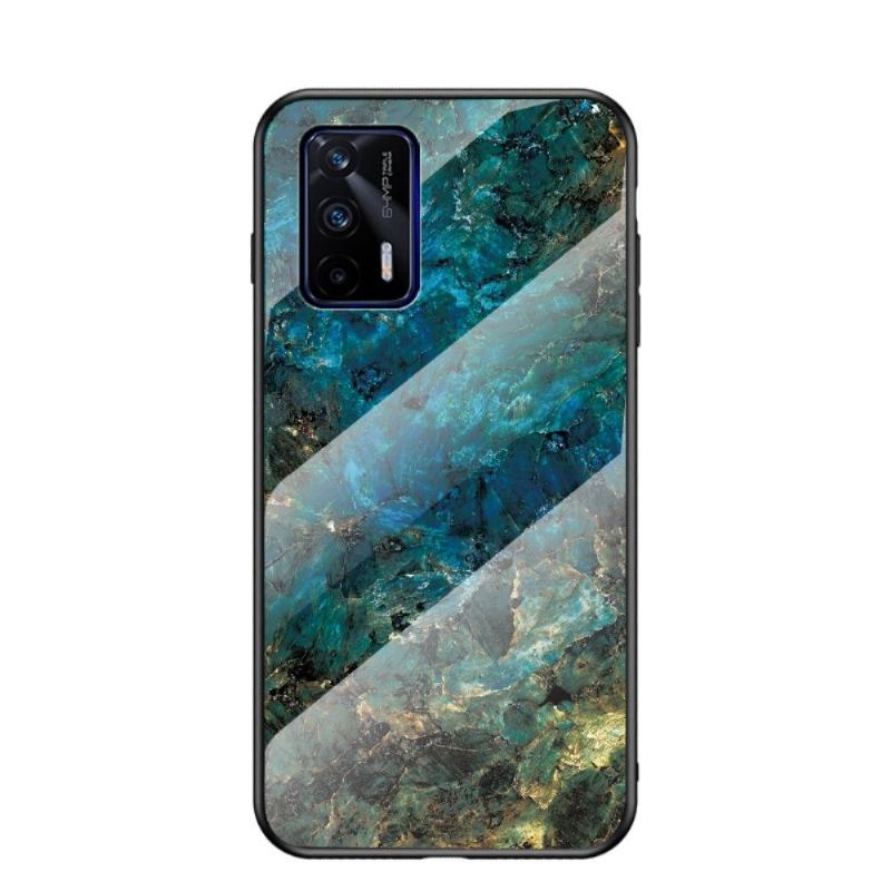 Etui do Realme GT 5G Anti-fall Ocean Marble Szkło Powrót