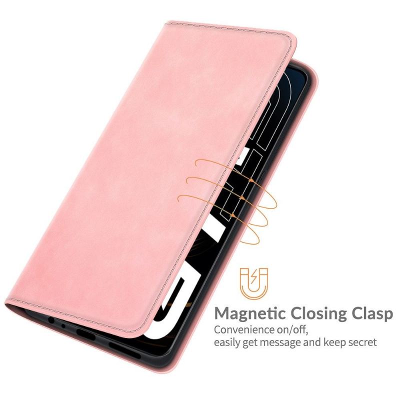 Etui do Realme GT 5G Classic Faux Skórzany Stojak Funkcyjny