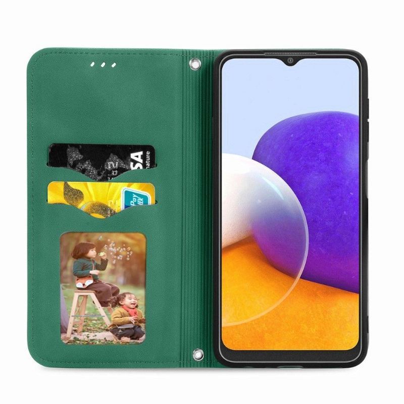 Biznesowe Etui Retro Samsung Galaxy A22 4G