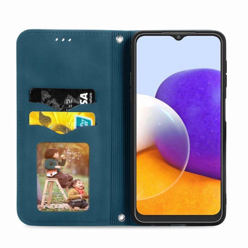 Biznesowe Etui Retro Samsung Galaxy A22 4G