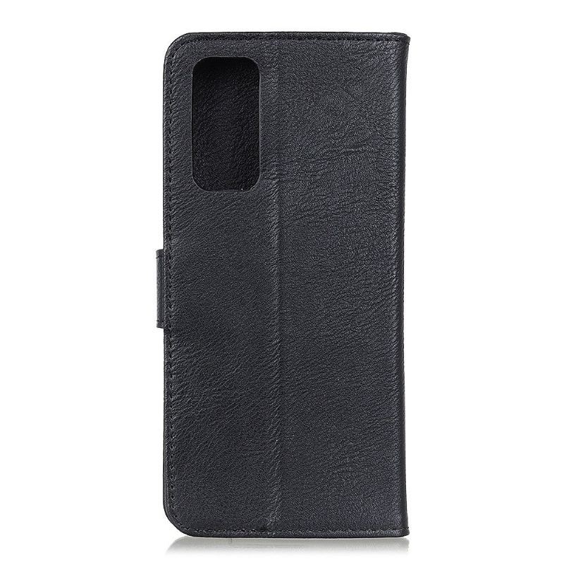 Etui Folio do Oppo Reno 4 5G Khazneh Etui Na Karty Z Efektem Skóry