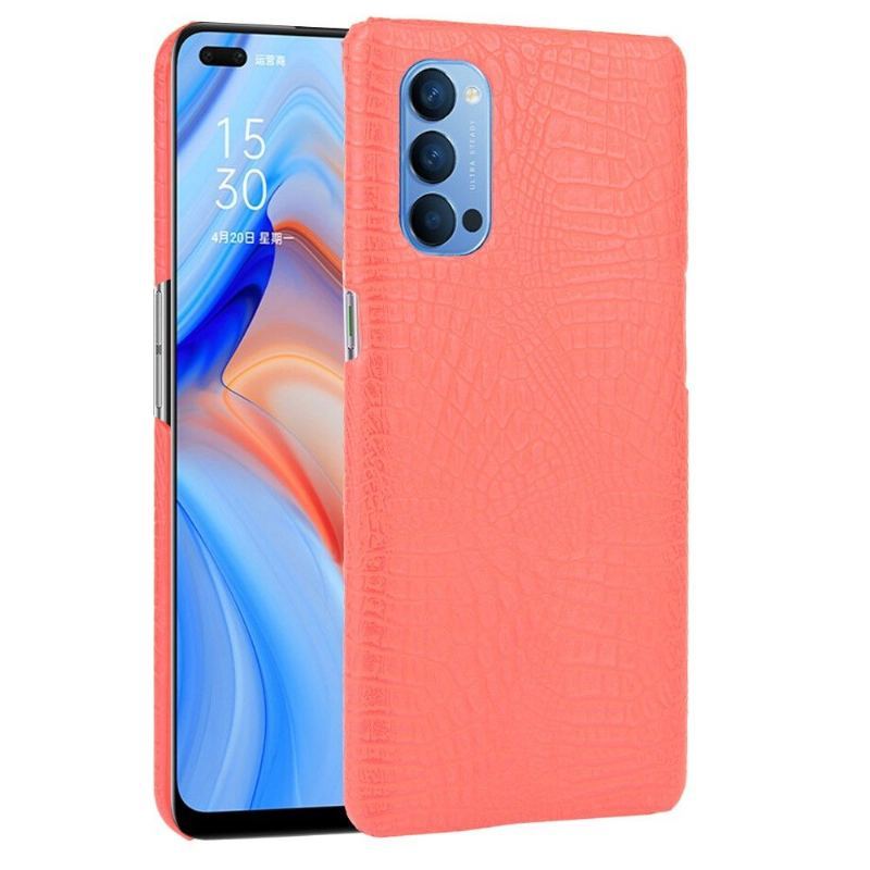 Futerały do Oppo Reno 4 5G Croco Efekt Skóry