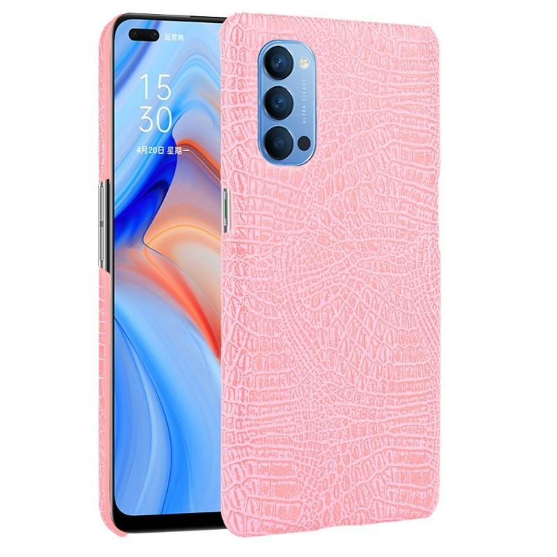 Futerały do Oppo Reno 4 5G Croco Efekt Skóry