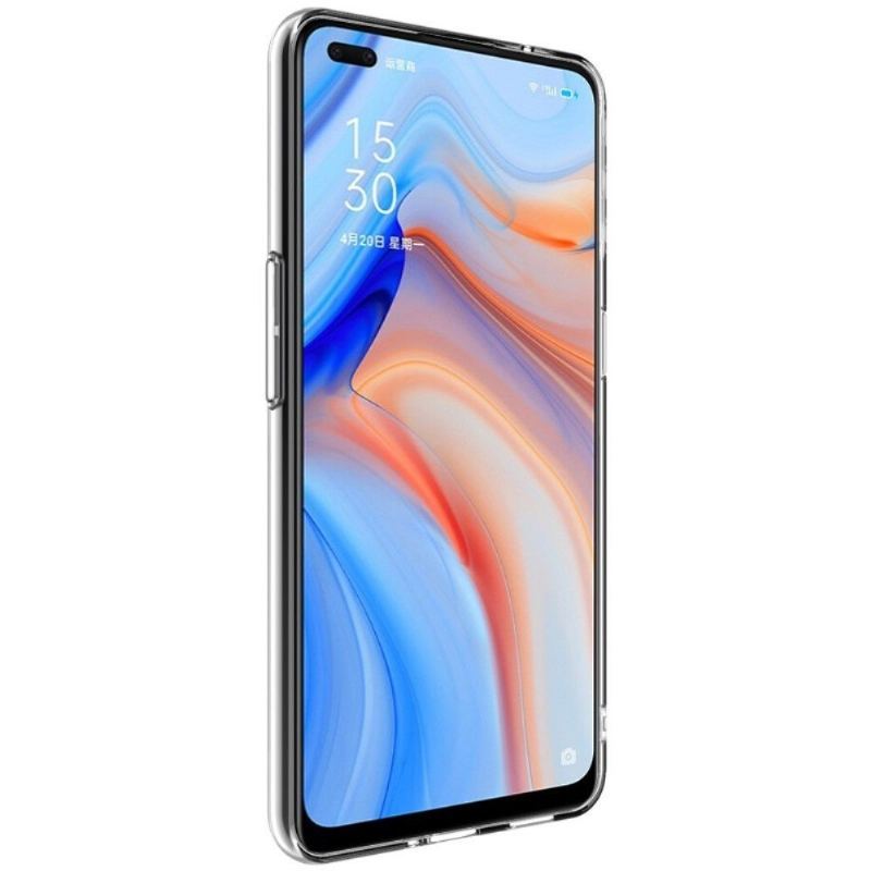 Futerały do Oppo Reno 4 5G Przezroczysty Silikon