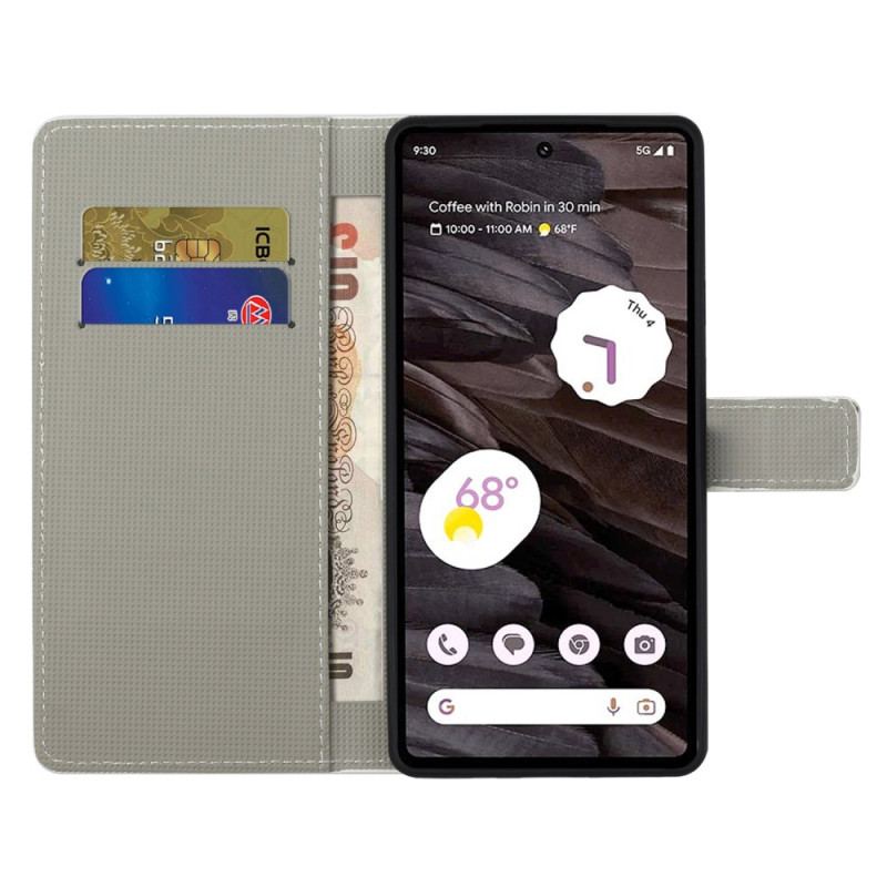 Etui Folio Do Google Pixel 8a Kocham Paryż