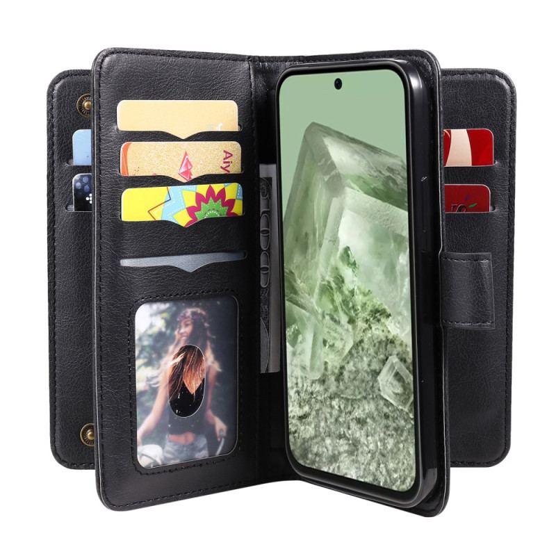 Etui Folio Google Pixel 8a 10 Posiadaczy Kart