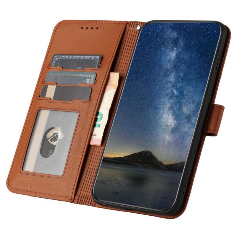 Etui Folio Google Pixel 8a Drukowany Wzór Koronki