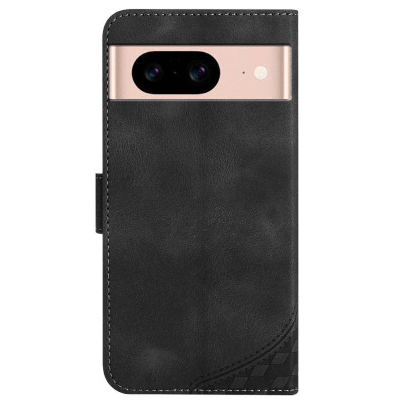 Etui Folio Google Pixel 8a Głowa Słonia Z Paskiem Etui Ochronne