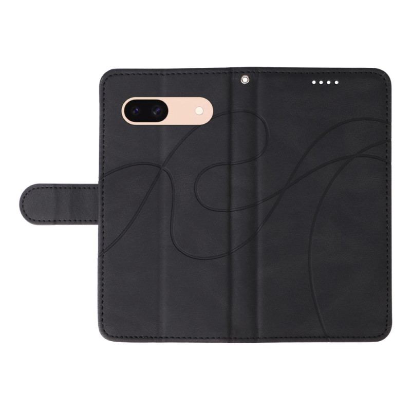 Etui Folio Google Pixel 8a Linie Tektury Falistej W Lainère Etui Ochronne