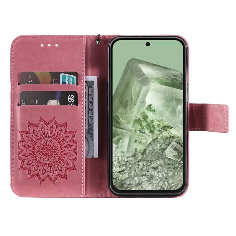 Etui Folio Google Pixel 8a Mandala Z Paskiem