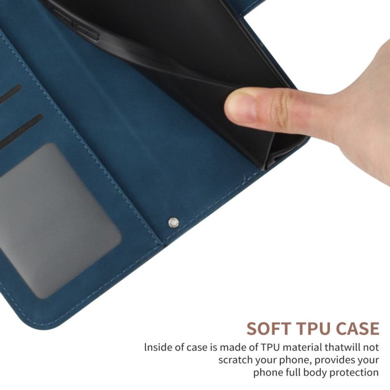 Etui Folio Google Pixel 8a Słonecznik Z Paskiem Etui Ochronne