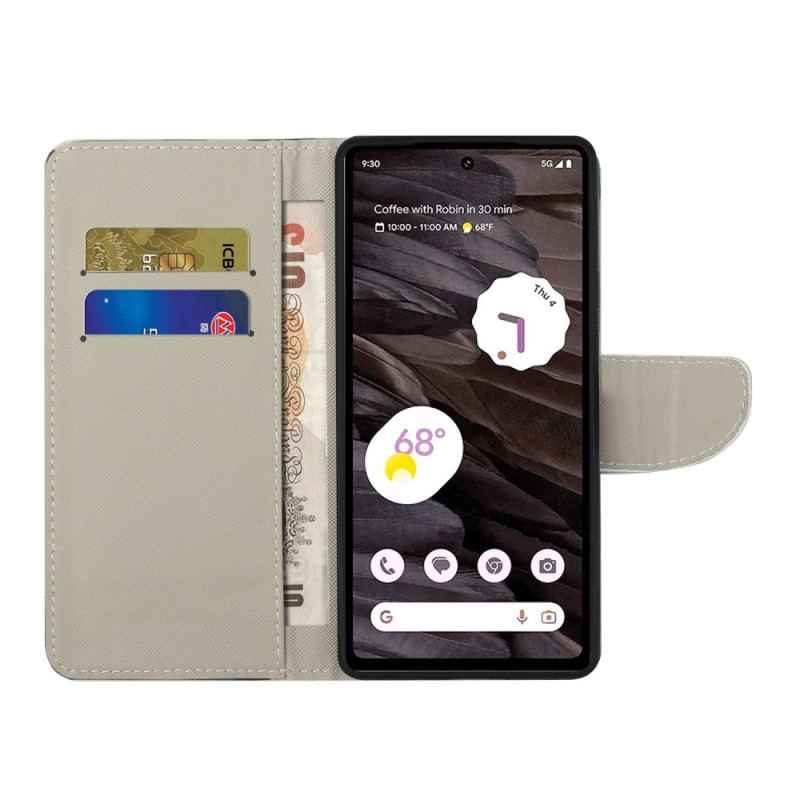 Etui Folio Google Pixel 8a Zachowaj Spokój I Blask