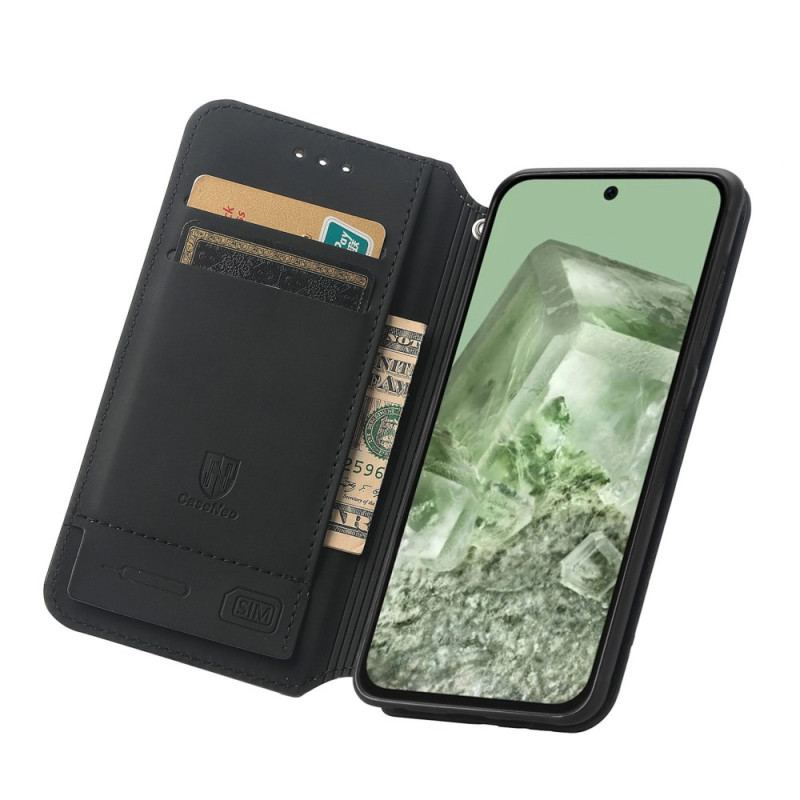 Flip Kotelot Google Pixel 8a Etui Na Telefon Technologia Blokowania Rfid Caseneo