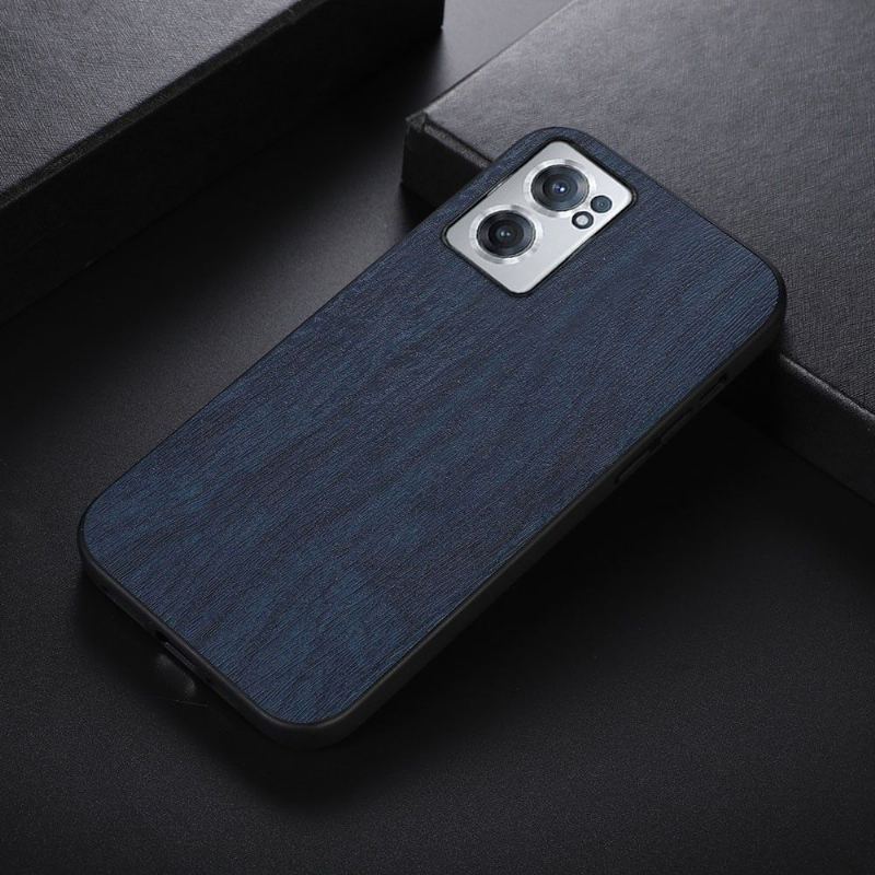 Etui do OnePlus Nord CE 2 5G Anti-fall Efekt Skóry W Stylu Drewna