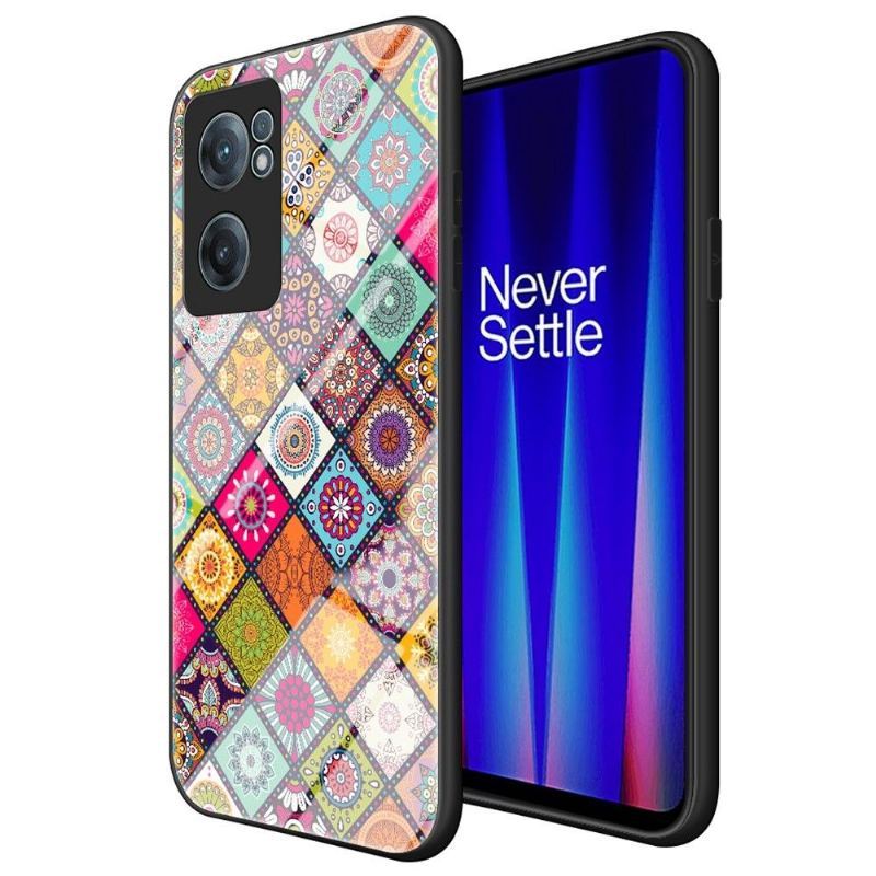 Etui do OnePlus Nord CE 2 5G Anti-fall Kalejdoskop Mandala Ze Stojakiem