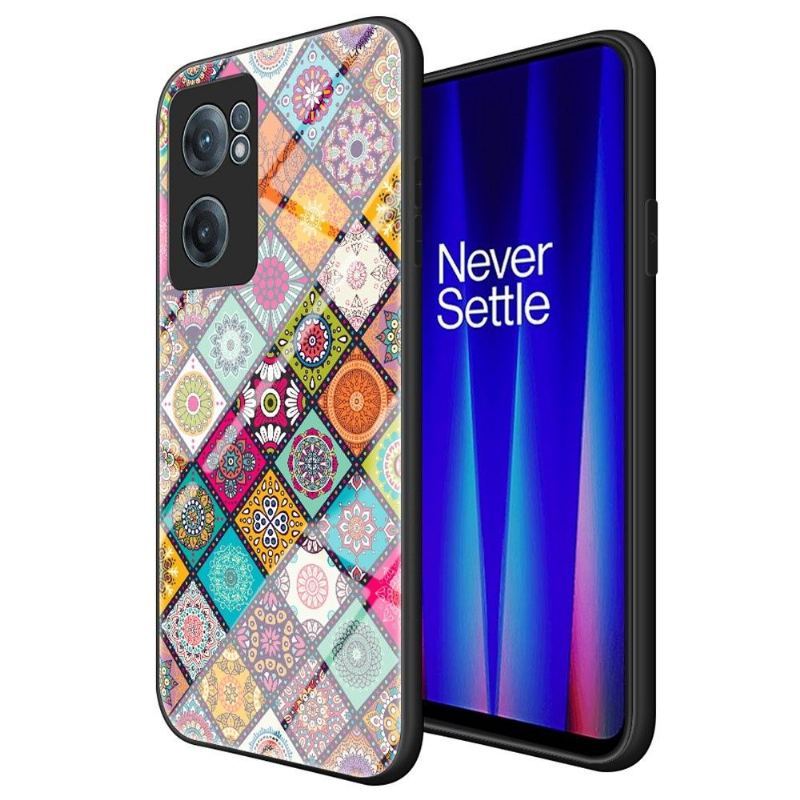 Etui do OnePlus Nord CE 2 5G Anti-fall Kalejdoskop Mandala Ze Stojakiem