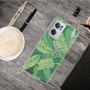 Etui do OnePlus Nord CE 2 5G Anti-fall Zielony Liść