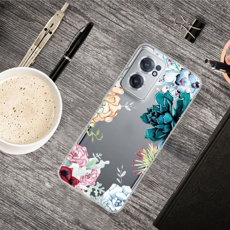 Etui do OnePlus Nord CE 2 5G Biznes Odmiana Kwiatów