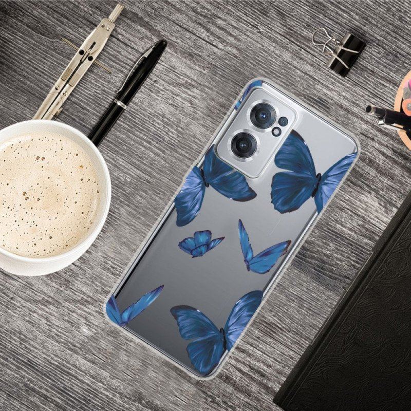 Etui do OnePlus Nord CE 2 5G Ciemne Motyle