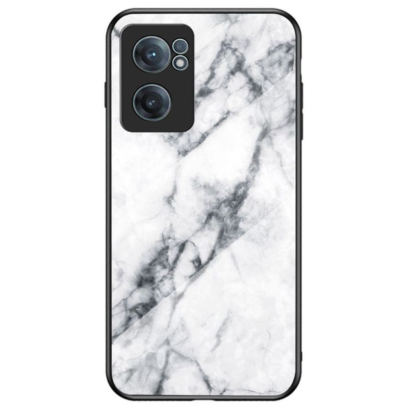 Etui do OnePlus Nord CE 2 5G Classic Marble Lina Szkło Hartowane