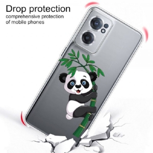 Etui do OnePlus Nord CE 2 5G Classic Panda Na Bambusie