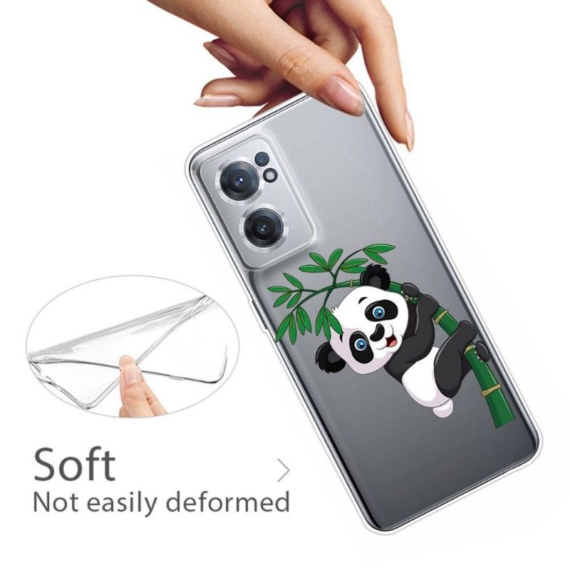 Etui do OnePlus Nord CE 2 5G Classic Panda Na Bambusie