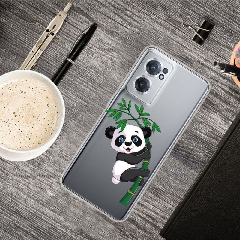 Etui do OnePlus Nord CE 2 5G Classic Panda Na Bambusie