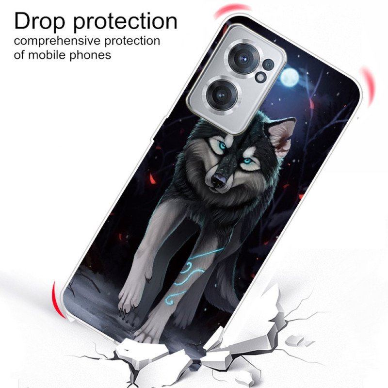 Etui do OnePlus Nord CE 2 5G Drapieżny Wilk